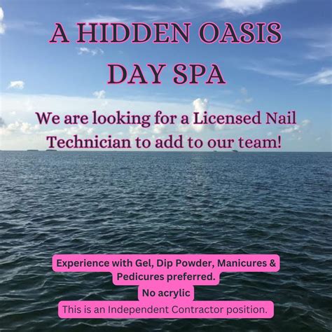 HIDDEN OASIS DAY SPA .